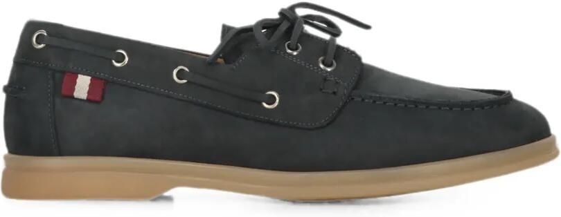 Bally Leren loafers Blauw