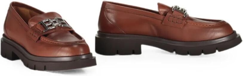Bally Leren loafers Bruin - Foto 3
