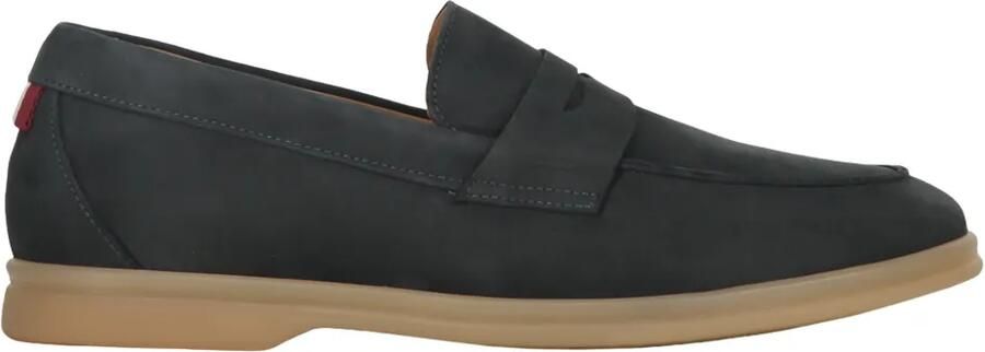 Bally Leren loafers Grijs