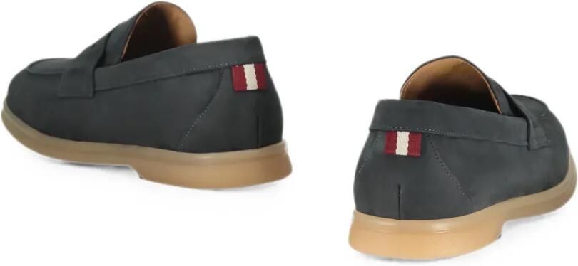 Bally Leren loafers Grijs - Foto 2