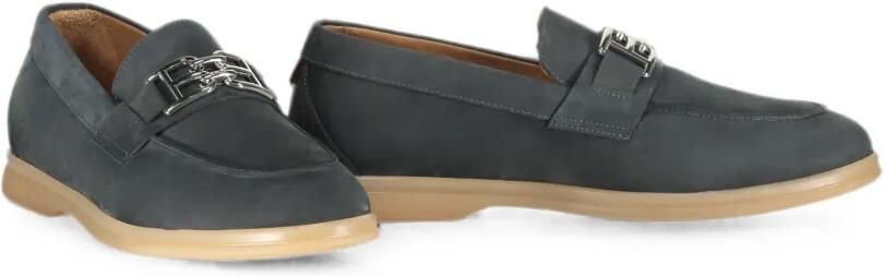 Bally Leren loafers met logoplakkaat Grijs - Foto 3