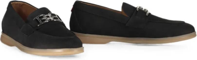 Bally Leren loafers met logoplakkaat Zwart - Foto 3