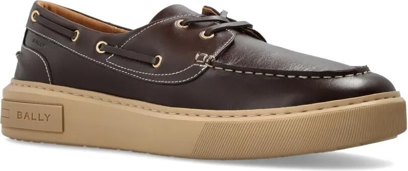 Bally Lift leren sneakers Bruin - Foto 5