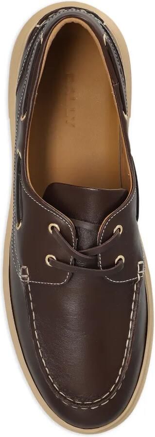Bally Lift leren sneakers Bruin - Foto 3