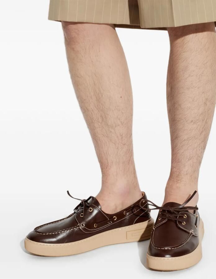 Bally Lift leren sneakers Bruin - Foto 2
