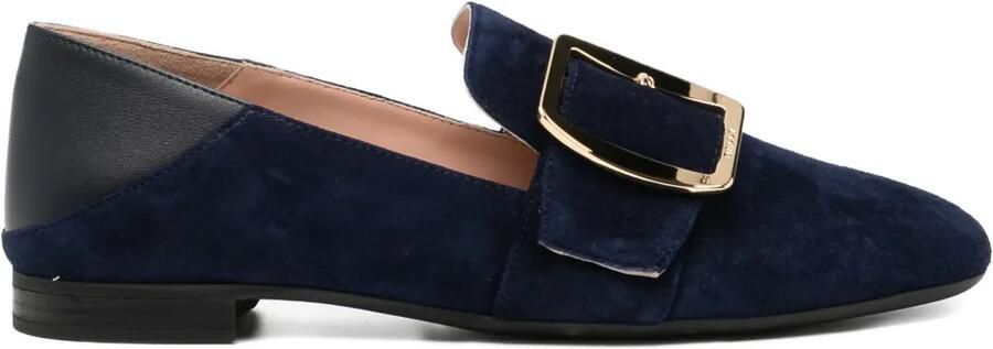 Bally Loafers met gesp Blauw