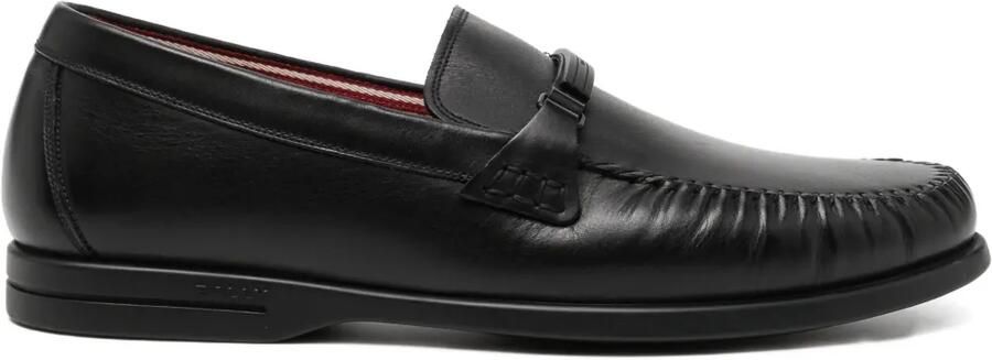 Bally Loafers met gesp Zwart