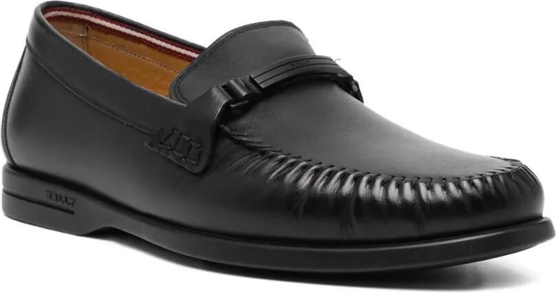 Bally Loafers met gesp Zwart - Foto 2