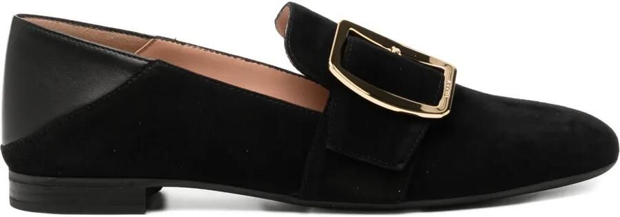 Bally Loafers met gesp Zwart