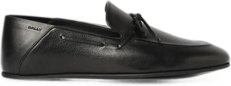 Bally Loafers met strikdetail Zwart
