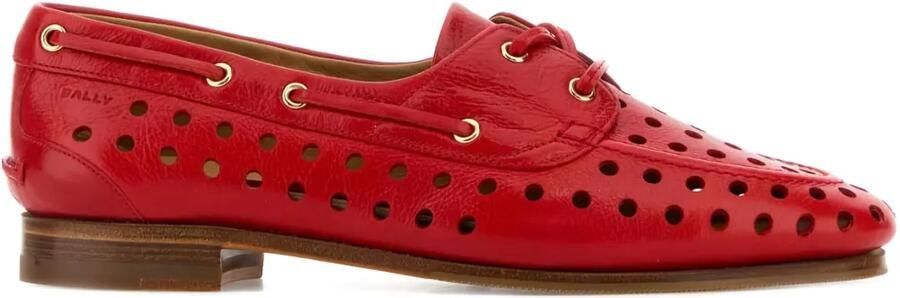 Bally Party veterschoenen Rood