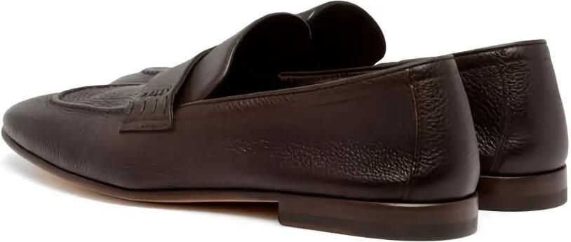Bally Penny loafers van bewerkt leer Bruin - Foto 2