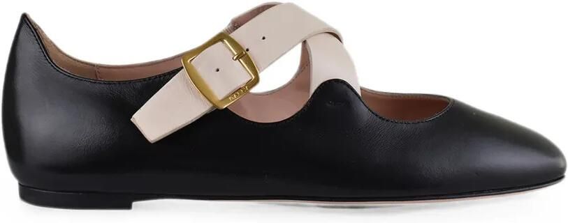 Bally rina ballerina's met gespsluiting Zwart
