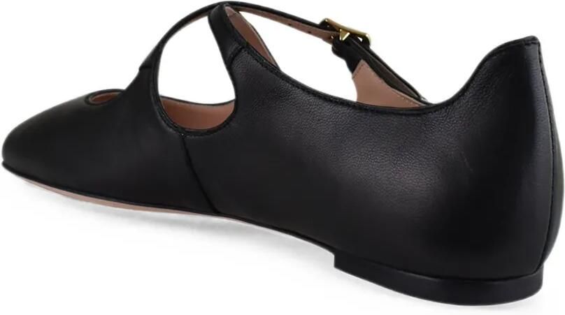 Bally rina ballerina's van zwart leer - Foto 3