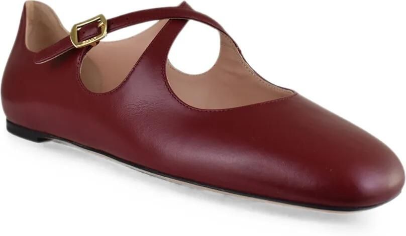 Bally rina leren ballerina's Rood - Foto 3