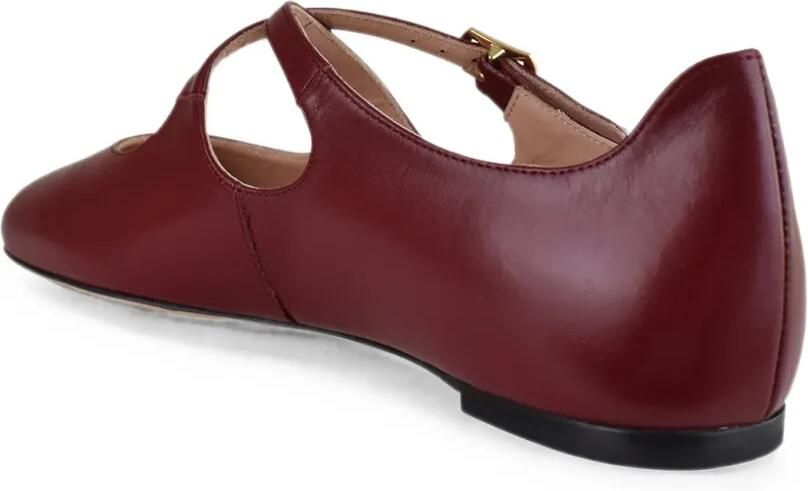 Bally rina leren ballerina's Rood - Foto 2