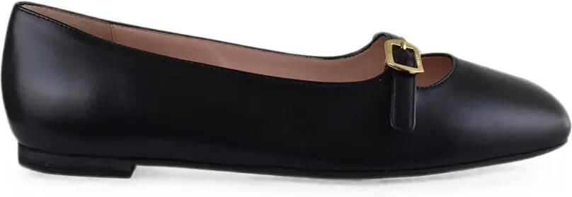 Bally rina Mary-Jane ballerina's van zwart leer