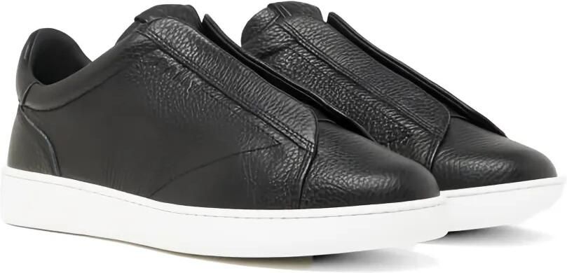 Bally Sneakers van bewerkt leer Zwart