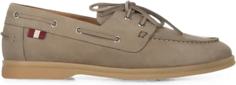 Bally Suède bootschoenen Beige