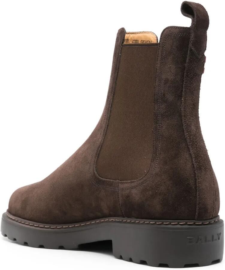 Bally Suède Chelsea laarzen Bruin - Foto 2
