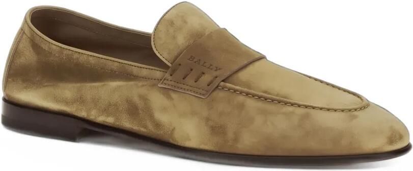 Bally suede slip-on loafers Bruin - Foto 3