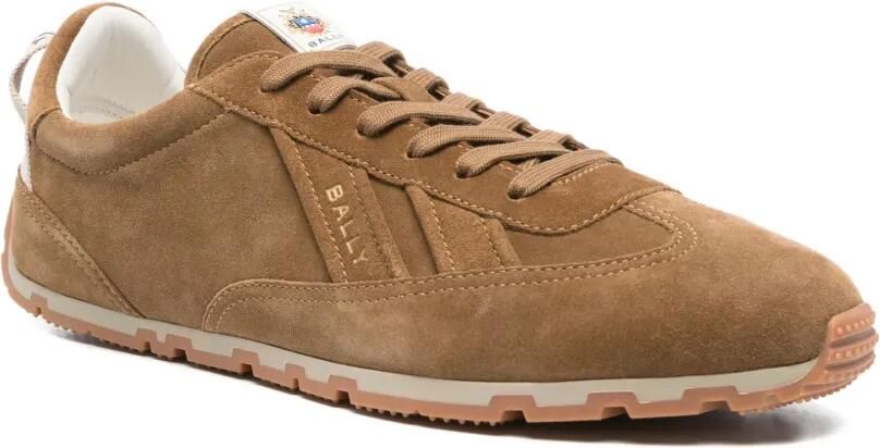 Bally Suède sneakers Bruin - Foto 2