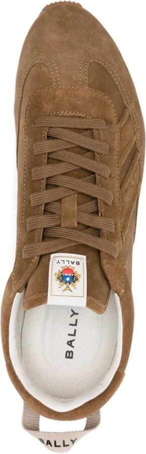 Bally Suède sneakers Bruin - Foto 4