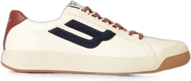 Bally Tennis Collection leren sneakers Beige