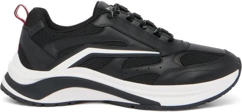 Bally Woge sneakers met mesh vlakken Zwart