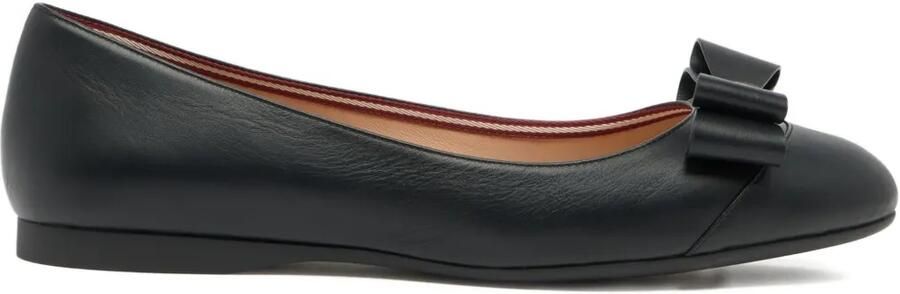 Bally Ysla ballerina's met strik Zwart