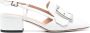 Bally Slingback pumps met gespdetail Wit - Thumbnail 1