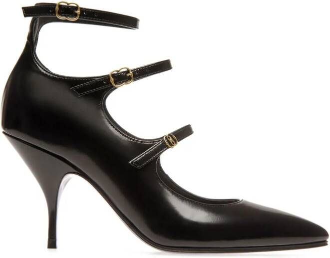 Bally Busy leren pumps Zwart