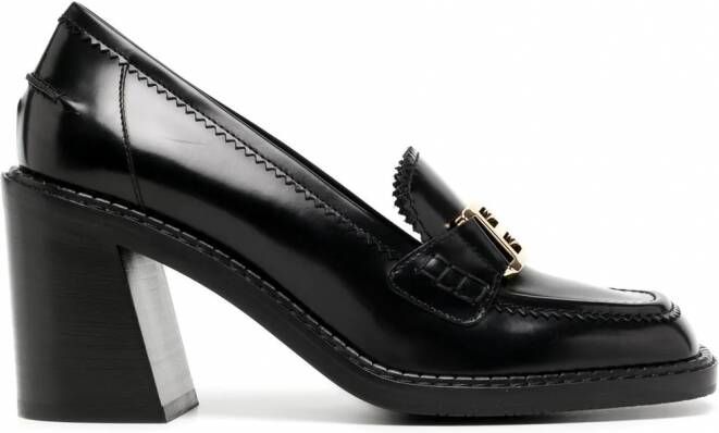Bally Ellyayne leren pumps Zwart