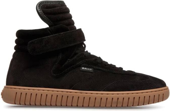 Bally Enkellaarzen met veters Zwart