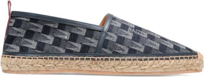 Bally Espadrilles met geometrische print Zwart