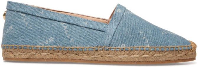 Bally Espadrilles met logoplakkaat Blauw