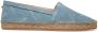 Bally Espadrilles met logoplakkaat Blauw - Thumbnail 1