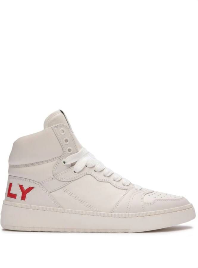 Bally High-top leren sneakers Wit