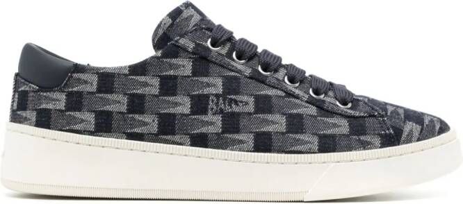 Bally Sneakers met jacquard Zwart