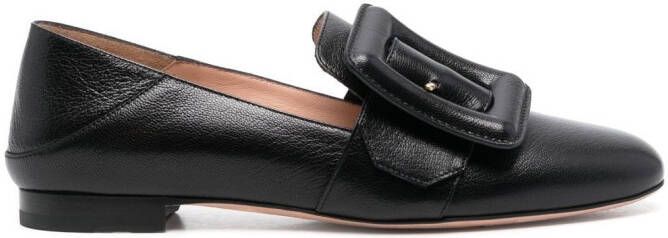 Bally Janelle loafers met gesp Zwart