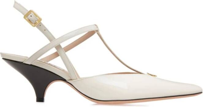 Bally Karline pumps met puntige neus Beige