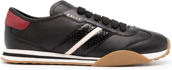 Bally Leren sneakers Zwart