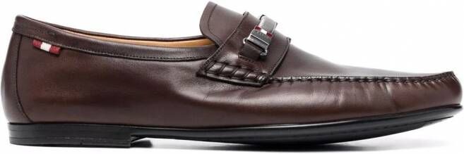 Bally Loafers met gesp Bruin
