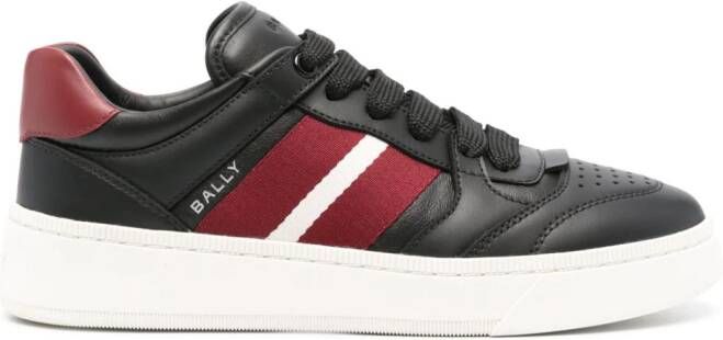 Bally Leren sneakers Zwart