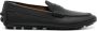Bally Leren loafers met logoplakkaat Zwart - Thumbnail 1