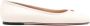 Bally Ballerina's met logoplakkaat Beige - Thumbnail 1