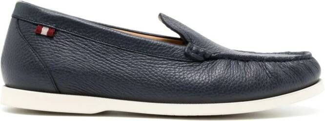 Bally Nadim leren loafers Blauw