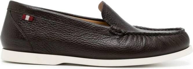 Bally Nadim leren loafers Bruin