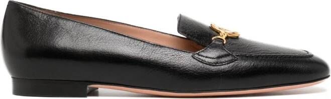 Bally Obrien leren loafers Zwart