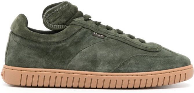 Bally Parrel suède sneakers Groen